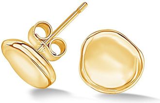 Dower & Hall Dimple Pebble Studs