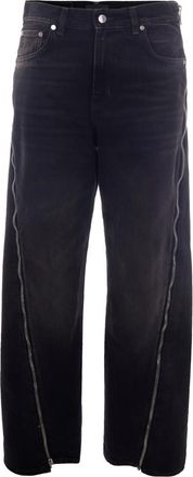 Haikure Black Boyfriend Mid Rise Jeans