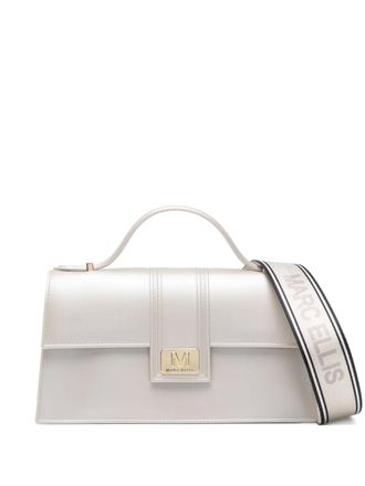 Marc Ellis logo-appliqu&eacute; cross-body bag - women - PVC - One Size - Neutrals