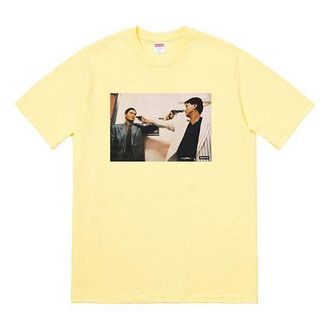 SUPREME FW18 The Killer Trust Pale Yellow Tee SUP-FW18-675