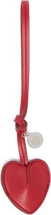 Stella McCartney Portachiavi con ciondolo a cuore - Rosso