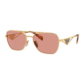 Prada Sunglasses, female, Yellow, Size: 59 MM PR A50S 5Ak08M Sunglasses