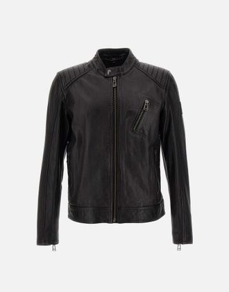 Belstaff V-Racer Lammfelljacke f&uuml;r M&auml;nner