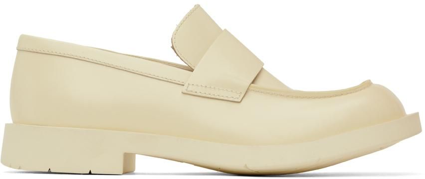 Camper LAB Mimi Fax 1978 ホワイトローファー EU37