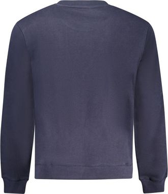 Napapijri Logo-Print Cotton Sweatshirt - Navy