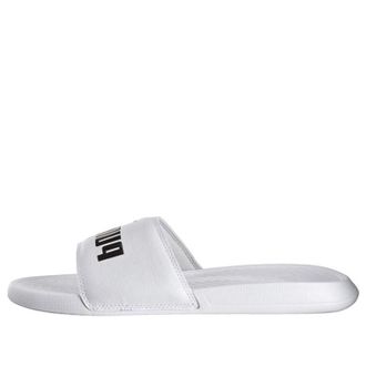 Puma Popcat Slide White Black 360265-12