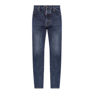Dsquared2 Heren, Jeans, Blauw, Maat: 3XL Katoen