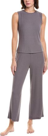 Natori 2Pc Rib Essential Pajama Set