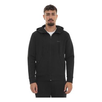 HUGO BOSS Saggy Sweatshirt - Heren - Vesten met rits - Zwart - S - Katoen - Hoodies & sweatvesten