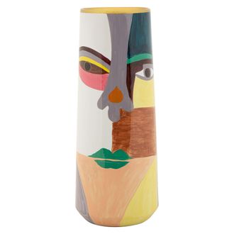 Dmora Vase Manang Dmora, En C&eacute;ramique Multicolore