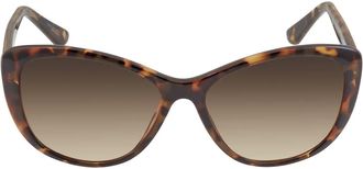 Calvin Klein Brown Gradient Cat Eye Ladies Sunglasses CK19560S 235 57