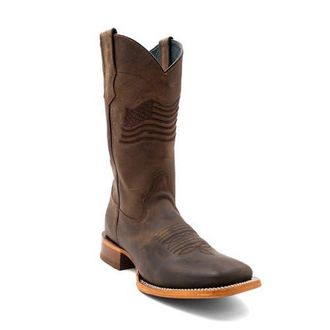 Ferrini Mens Patriot Western Boot in Chocolate at Nordstrom, Size 11.5