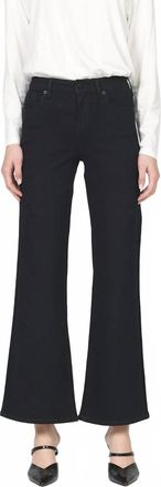 Dear John Denim Micah Wide Leg Jeans In Black Grenada