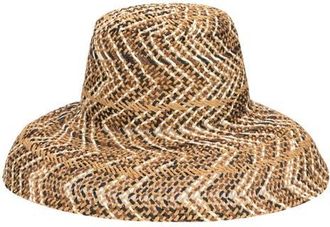 San Diego Hat Company Briza Open Weave Round Crown Hat in Brown at Nordstrom