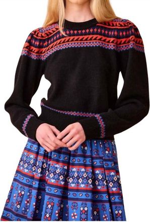 Hunter Bell Jackie Sweater In Highgrove