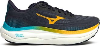 Mizuno Mens Wave Sky 9 Trainers - Blue Textile - Size UK 11