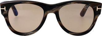 Tom Ford unisex, Accessoires, Bruin, Maat: 52 MM