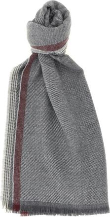 Brunello Cucinelli Scarves - Heren - Wintersjaals - Grijs - ONE Size - Accessoires