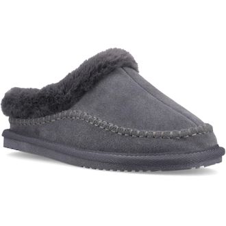 Hush Puppies Anika Su&egrave;de Dames Grijze Slippers