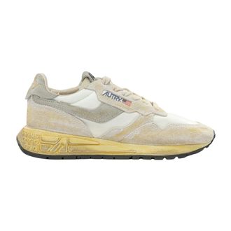 Autry Reelwind Low - Dames - Sneakers - Wit - 36 EU - Katoen - Schoenen