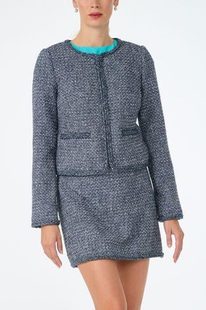 Trina Turk Kiui Tweed Blazer in Multi at Nordstrom, Size 6
