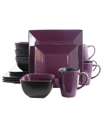 Elama 16Pc Square Dinnerware Set