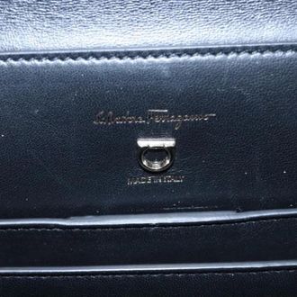 Ferragamo Pre-owned Handbags, female, Yellow, Size: ONE SIZE Pre-owned Leather Handbag