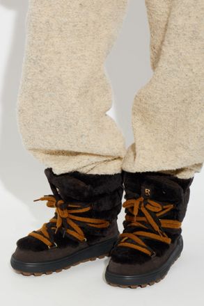 Bogner Suede Snow Boots CHAMONIX, Womens, Brown