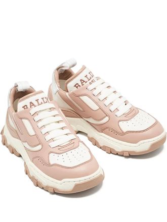 Bally Pre-Owned leather sneakers - Pink