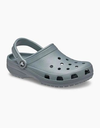 Crocs Mens Classic Mens Slip On Mules - Grey - Size: 10