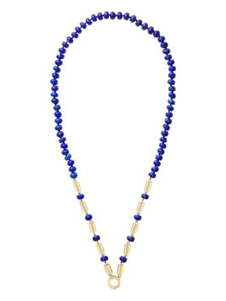 Harwell Godfrey 18kt yellow gold beaded Lapis Lazuli necklace - women - 18kt Yellow Gold - One Size