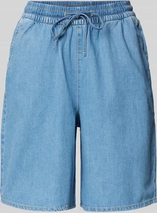 Tom Tailor Denim Relaxed Fit Jeansshorts aus reiner Baumwolle in Hellblau, Größe XS