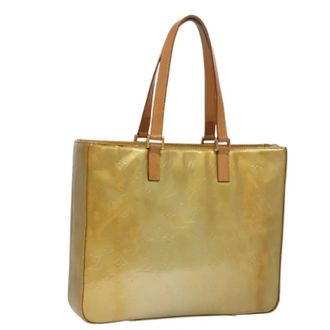 Louis Vuitton Pre-owned Cuero bolsos-totes - Pre-owned - Mujer - Verde - ONE SIZE