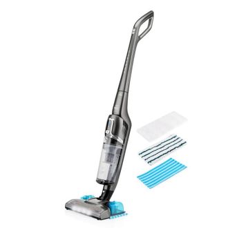 Eta Aspiradora 3 En 1 Inal&aacute;mbrica Eta Fortelo Gris Con Led