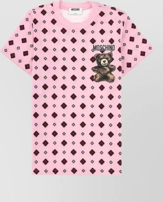 Moschino printed cotton t-shirt