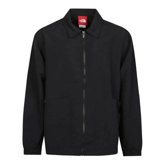 The North Face Light Jackets, male, Black, Size: XL Redbox Nylon Long-Sleeve Shirt