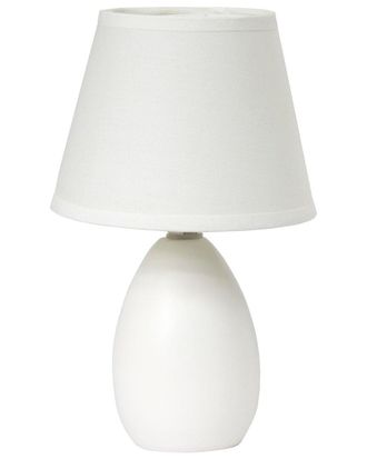 Lalia Home Mini Egg Oval Ceramic Table Lamp