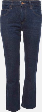 Isabel Marant Blue Denim Straight Fit Jeans M/waist