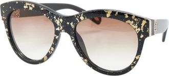 Loewe Pre-owned Accessories, female, Black, Size: ONE SIZE Pre-owned Plastic sunglasses