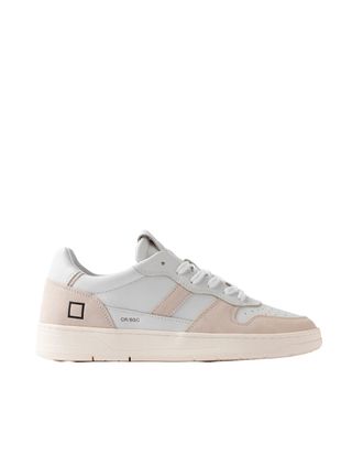 D.A.T.E. Punta Traforata Low-Top Sneakers with Perforated Detailing