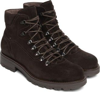 Nero Giardini Hiker Boot in Chocolate at Nordstrom, Size 44