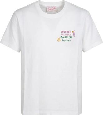 MC2 Saint Barth Emilie T-shirt - Dames - T-shirts - Wit - M - Katoen - Tops