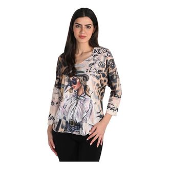 Frank Lyman Design Blouses, female, Multicolor, Size: 2XL Blouses