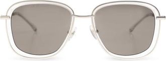 Diesel Vierkante Zonnebril - unisex - Zonnebrillen - Grijs - 52 MM - Accessoires