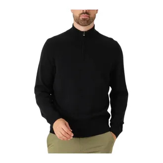 HUGO BOSS Truien & Vesten, Heren, Zwart, L, Wol, H-Hemarlo Knit