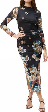Cleobella Lura Mesh Midi Dress In Vitet Floral