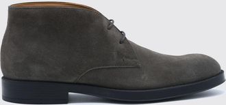 Tod's Polacchino in pelle scamosciata con logo T Timeless impresso