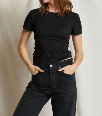 perfectwhitetee Tai Top In True Black