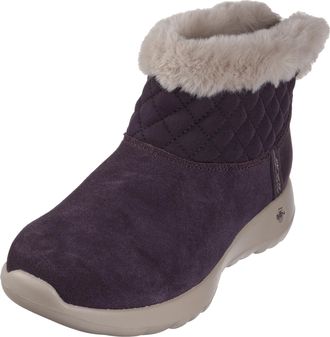 Skechers Womens On-The-go Joy-Snow Day Ankle Boots, plum, 42 EU