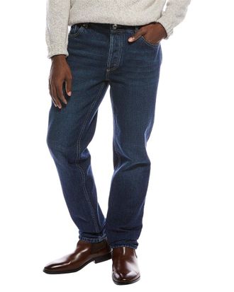Brunello Cucinelli Dark Wash Traditional Fit Jean